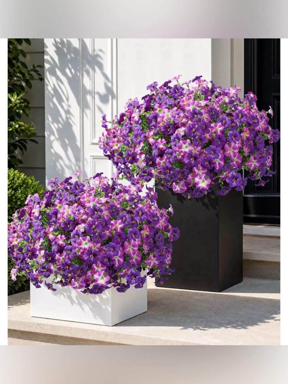 20 Bundles Faux Morning Glory Artificial Flowers for Outdoors, SEALED PACKAGE